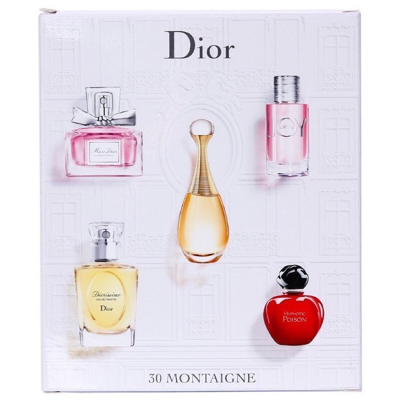 💯正品🇰🇷Dior迪奥城堡蒙田大道香水5件套/Christian Dior 30