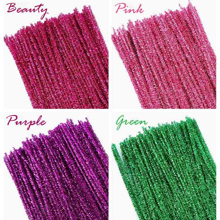 30cm Wire Metallic Wire Art Craft Twist Wire 6mm Dawai Matalic Rainbow ...