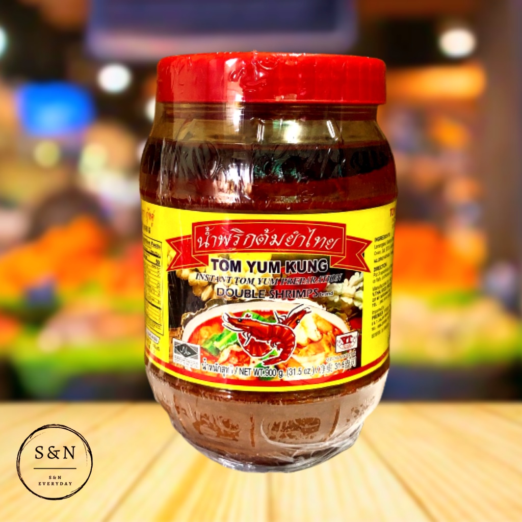 DOUBLE SHRIMP / PES TOM YUM ASLI / THAI TOM YUM KUNG PASTE 900GM ...