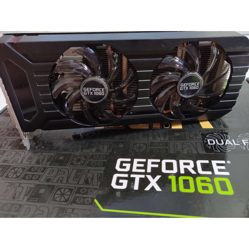 Palit GeForce® GTX 1060 Dual Fan 3GB [Used] | Shopee Malaysia