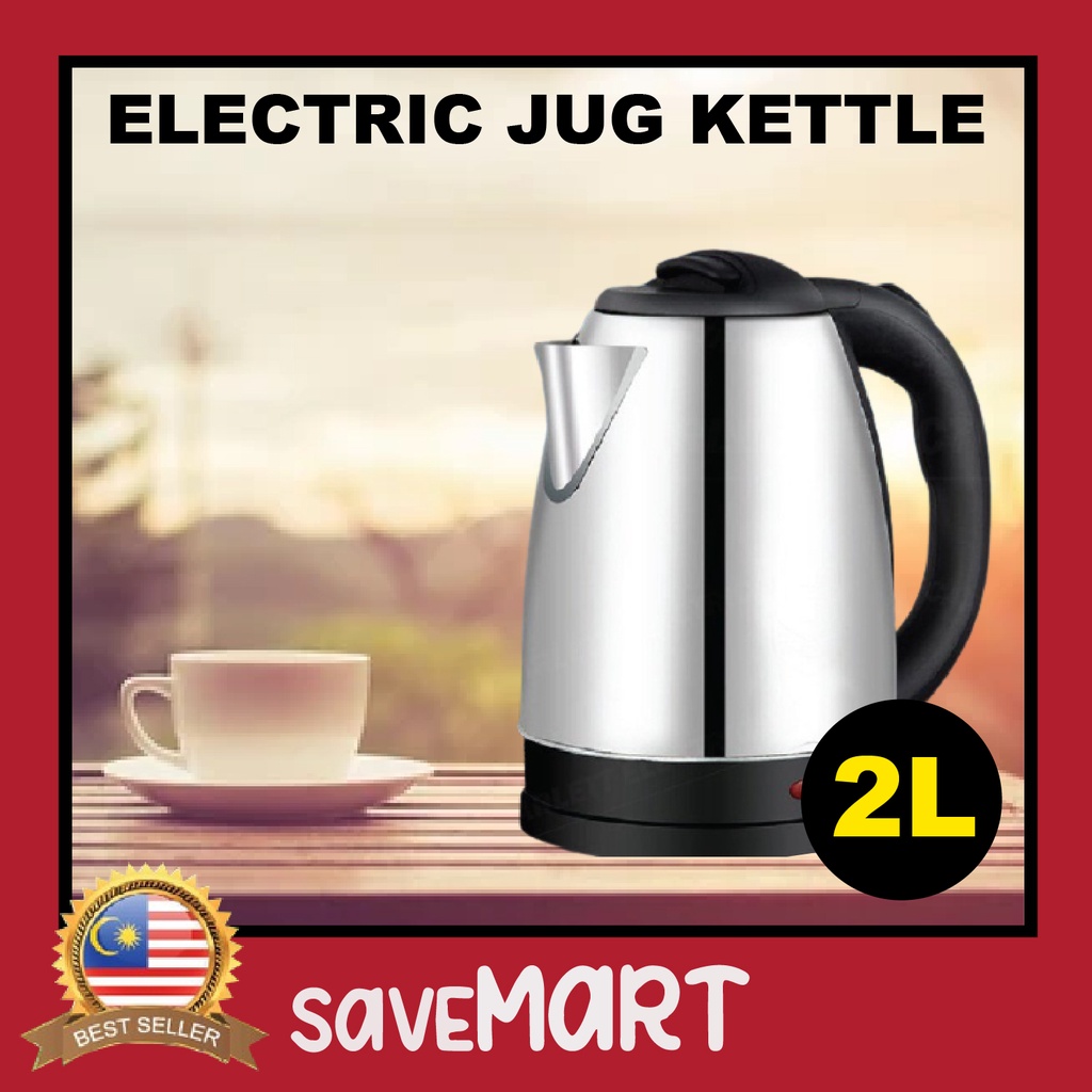 (2L) RAF Electric Automatic Switch Jug Kettle Hot Water Heater Boiler
