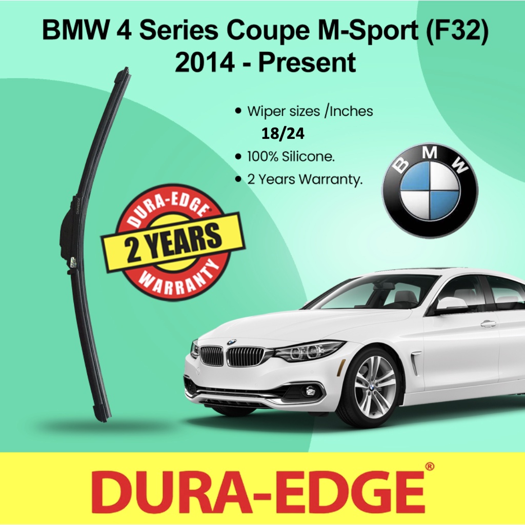 BMW 4 Series Coupe M-Sport (F32) 2014-Present - Dura-Edge Silicone ...
