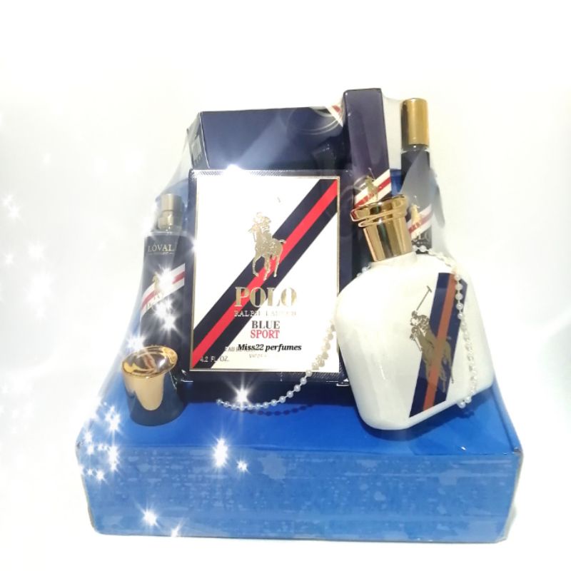 Polo blue hotsell sport gift set