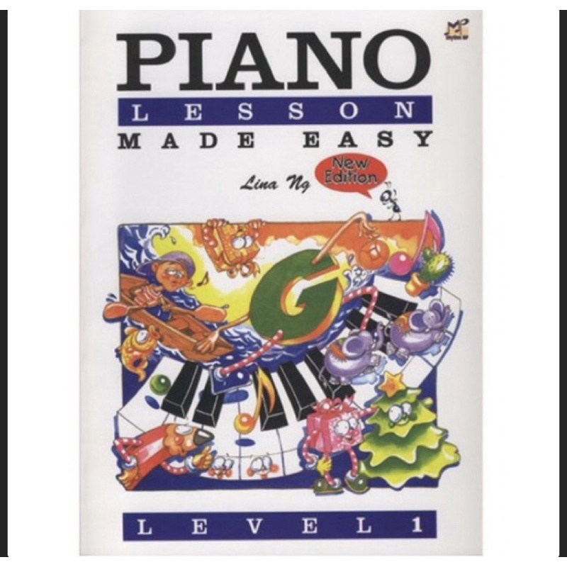 piano Lesson Made Easy Level 1, level 2 by Lina Ng | Shopee Malaysia