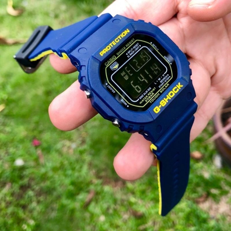 G shock biru dual tone jam tangan unisex lelaki perempuan viral