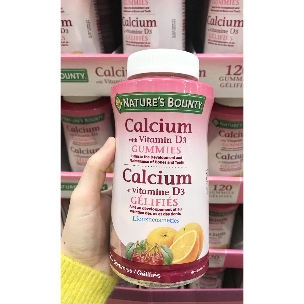 Nature's Bounty Calcium And Vitamin D3 Marshmallow Supplement 120