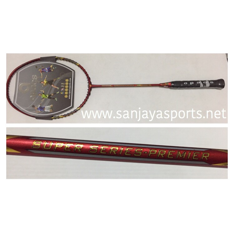 MERAH APACS SUPER SERIES PREMIER RED RACKET | Shopee Malaysia