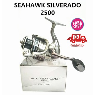 SEAHAWK SILVERADO SPINNING FISHING REEL 2500 / 4000 / 6000