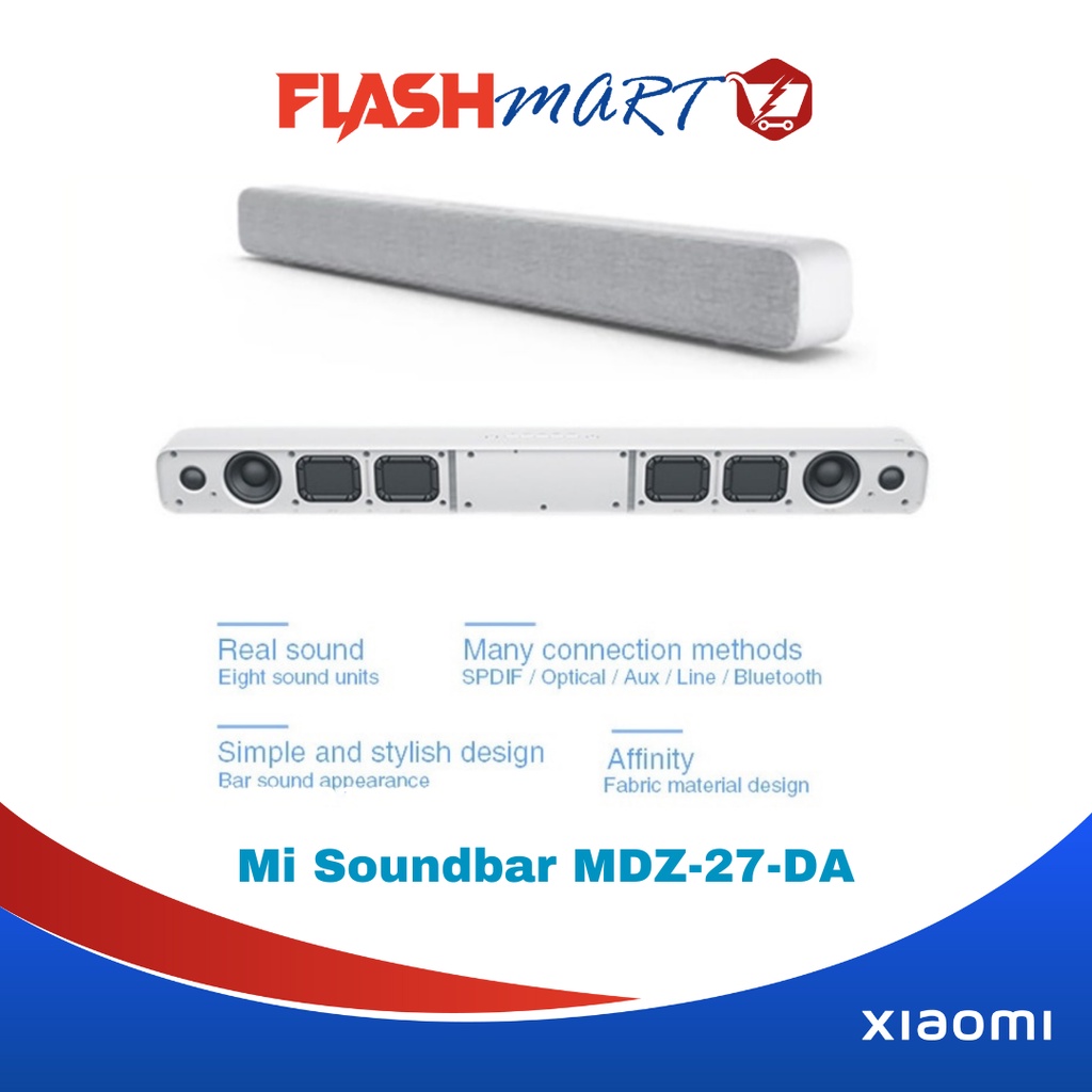 [MDZ27DA] Xiaomi Mi TV Soundbar Audio Speaker Bluetooth, Optical