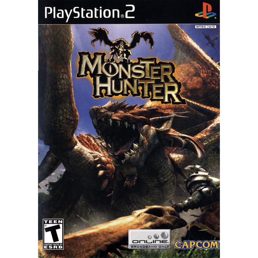 Monster Hunter Ps2 Playstation Monster Game Hunter Ps2 Game