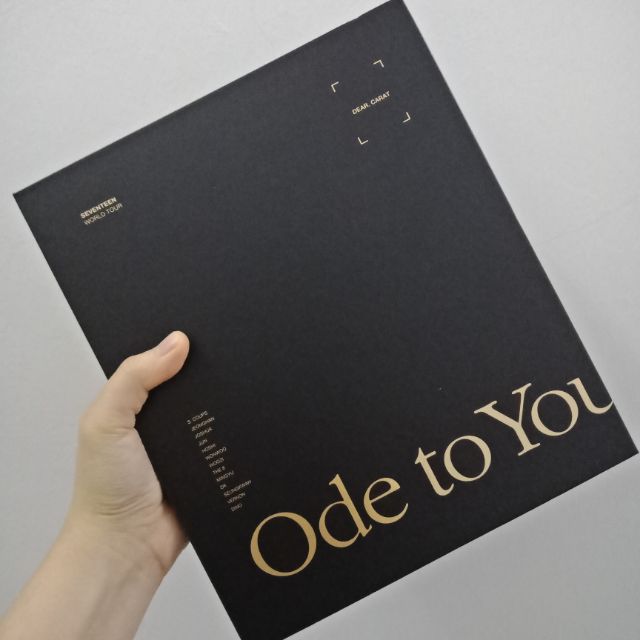 SEVENTEEN Ode to You DVD K-POP/アジア SEVENTEEN ode to you dvd