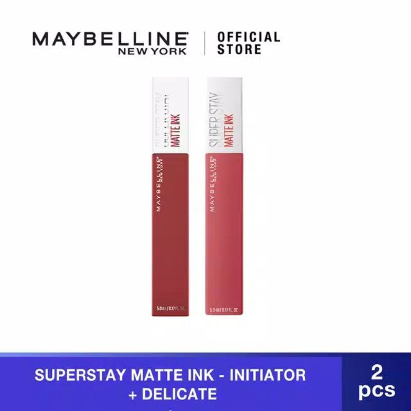 (Booked) Maybelline Superstay Matte Ink Triple bundle | Shopee Malaysia