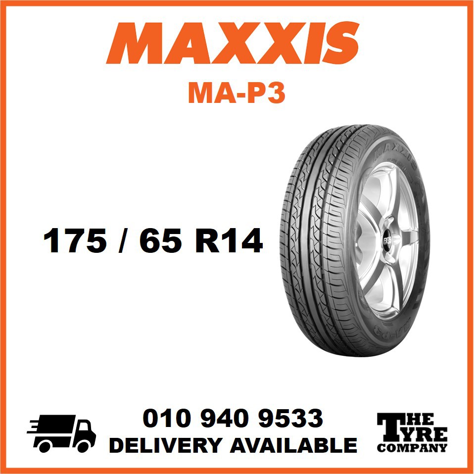 MAXXIS MA-P3 - 175/65/14, 175/65R14 TYRE TIRE TAYAR 14 INCH INCI