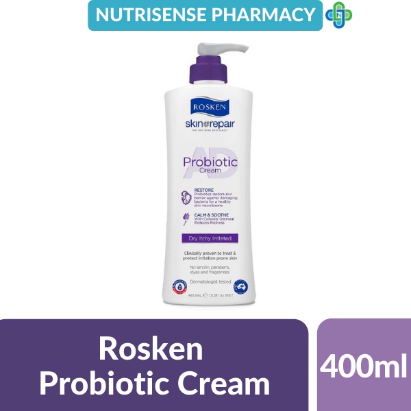 Rosken Skin Repair Probiotic Cream 400ml | Shopee Malaysia
