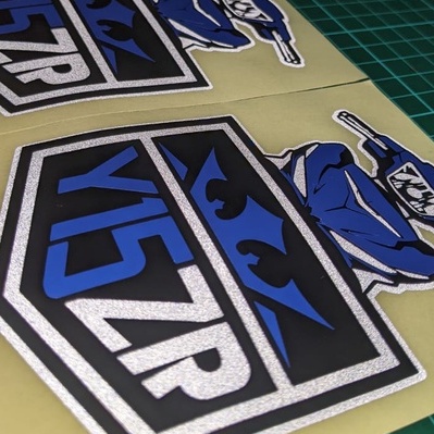 Y15 CROWN Reflection + Cutting Sticker -SOLID/REFLECT | Shopee Malaysia