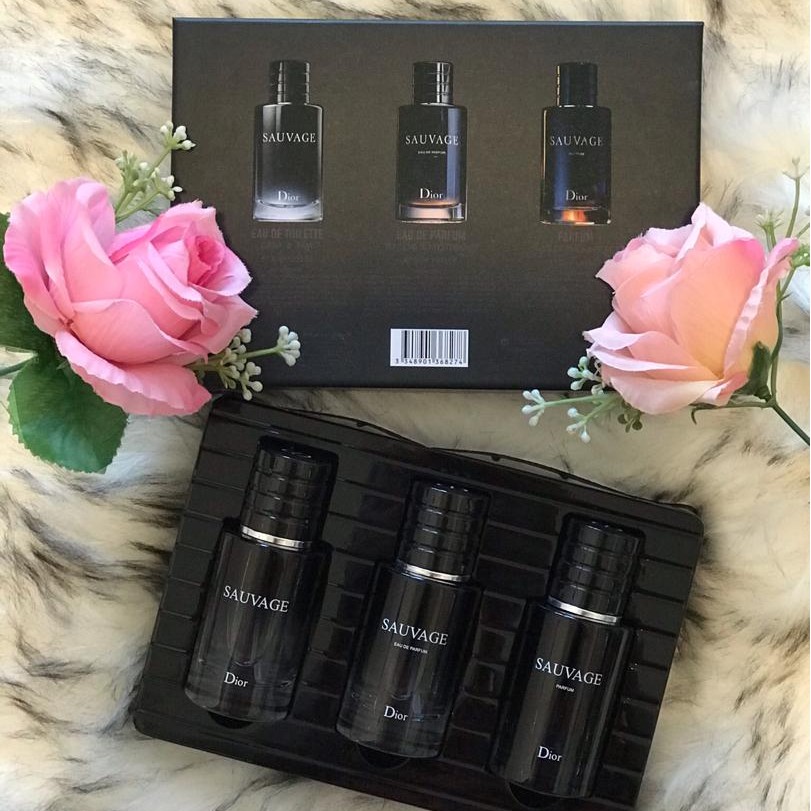 Christian Dior Sauvage Miniature Set 3 in 1 Shopee Malaysia