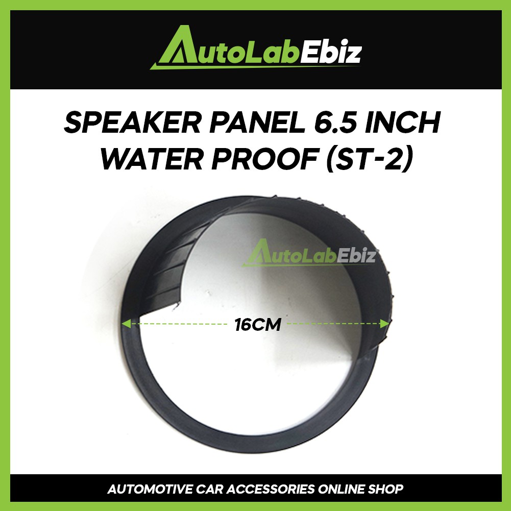 Car Door Speaker Panel Cover Trim Car (2pcs) For Universal 6.5 inch