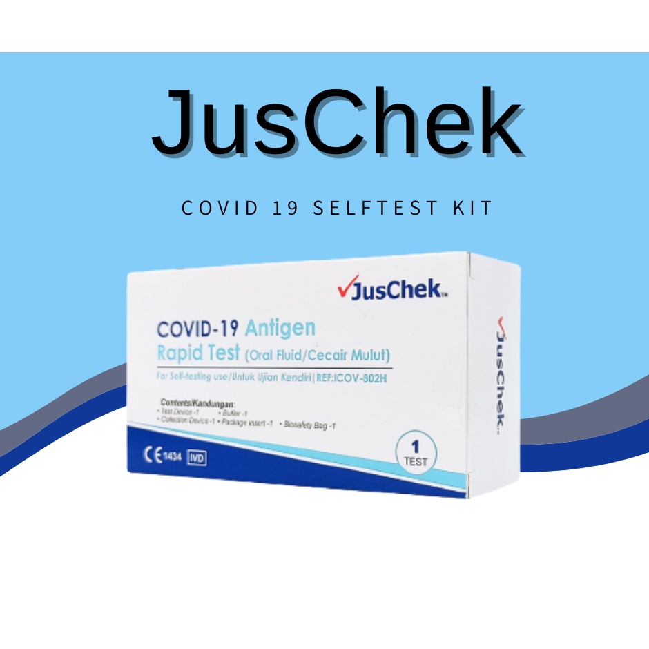 JUSCHEK - Saliva Antigen Covid 19 Test Kit - 1 set | Shopee Malaysia