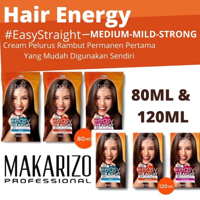 MAKARIZO HAIR ENERGY EASY STRAIGHT 120ML Shopee Malaysia
