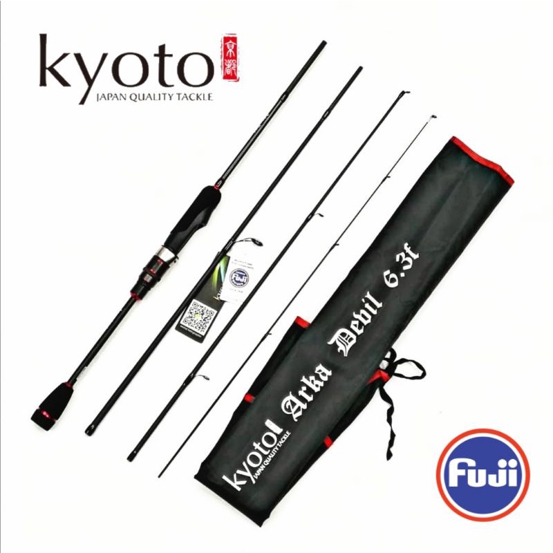 KYOTO ARKA DEVIL SPINNING ROD (4PCS TRAVEL ROD) | Shopee Malaysia