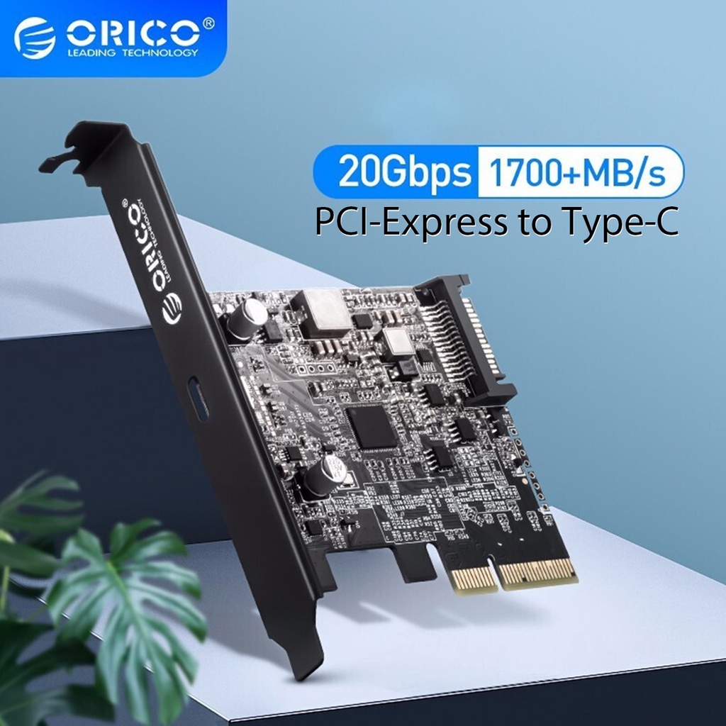 ORICO Type USB C PCIExpress to USB 3.2 20Gbps PCIE Express Expansion