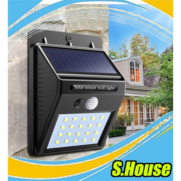 Automatic LED Waterproof Outdoor Solar Night Light Motion Sensor Auto Lampu Cahaya Luar Rumah Malam Automatik Kalis Air Shopee Malaysia