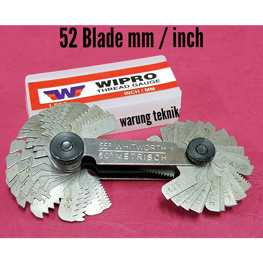 Wipro MS-173 MAL ULIR DRAT THREAD SCREW CLAMP GAUGE METRIC AND INCH ...