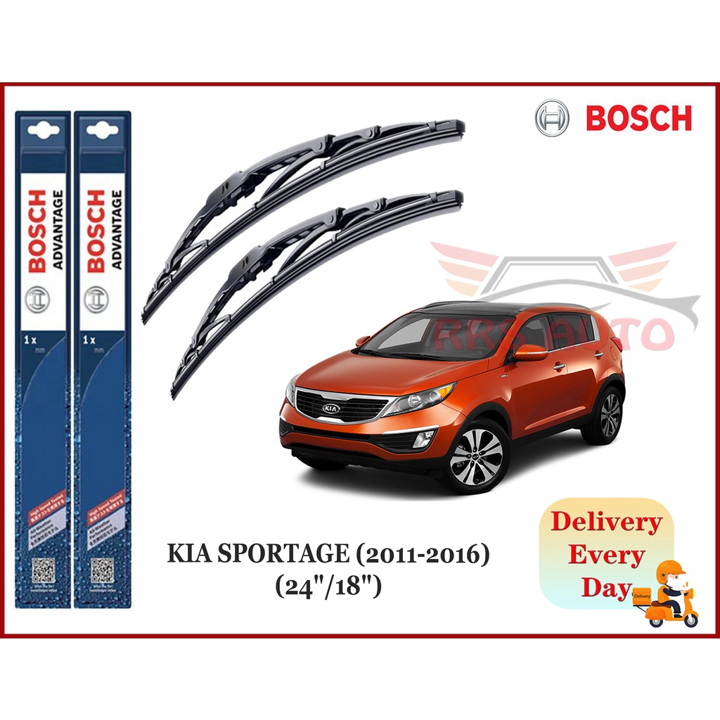 💯ORIGINAL💯 Bosch Advantage Wiper Kia Sportage (20112016) 24"/18" Shopee Malaysia