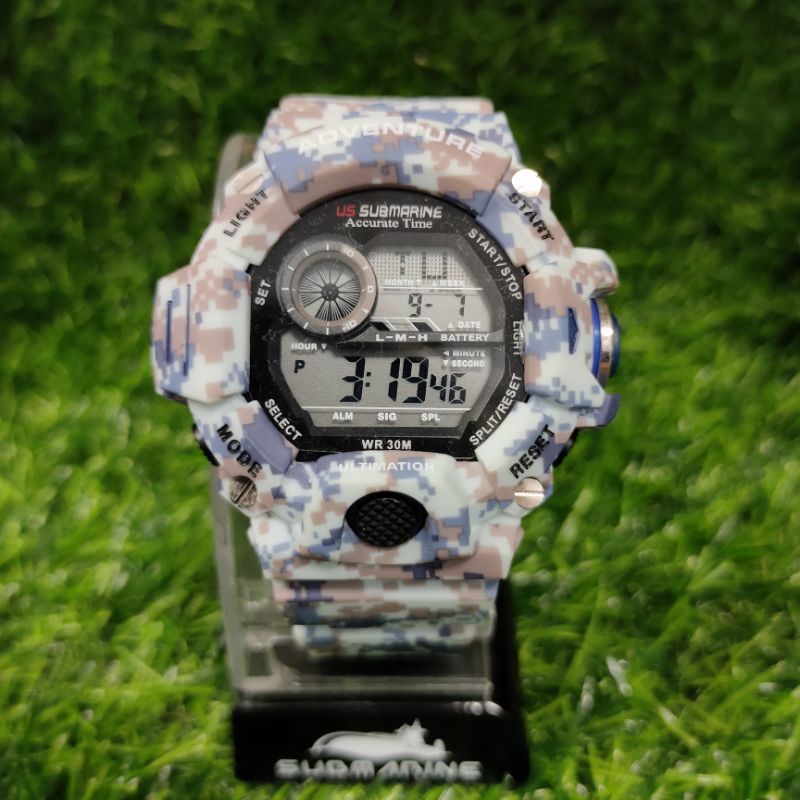 Jam Submarine Original Digital Watch JAM TANGAN LELAKI Shopee Malaysia