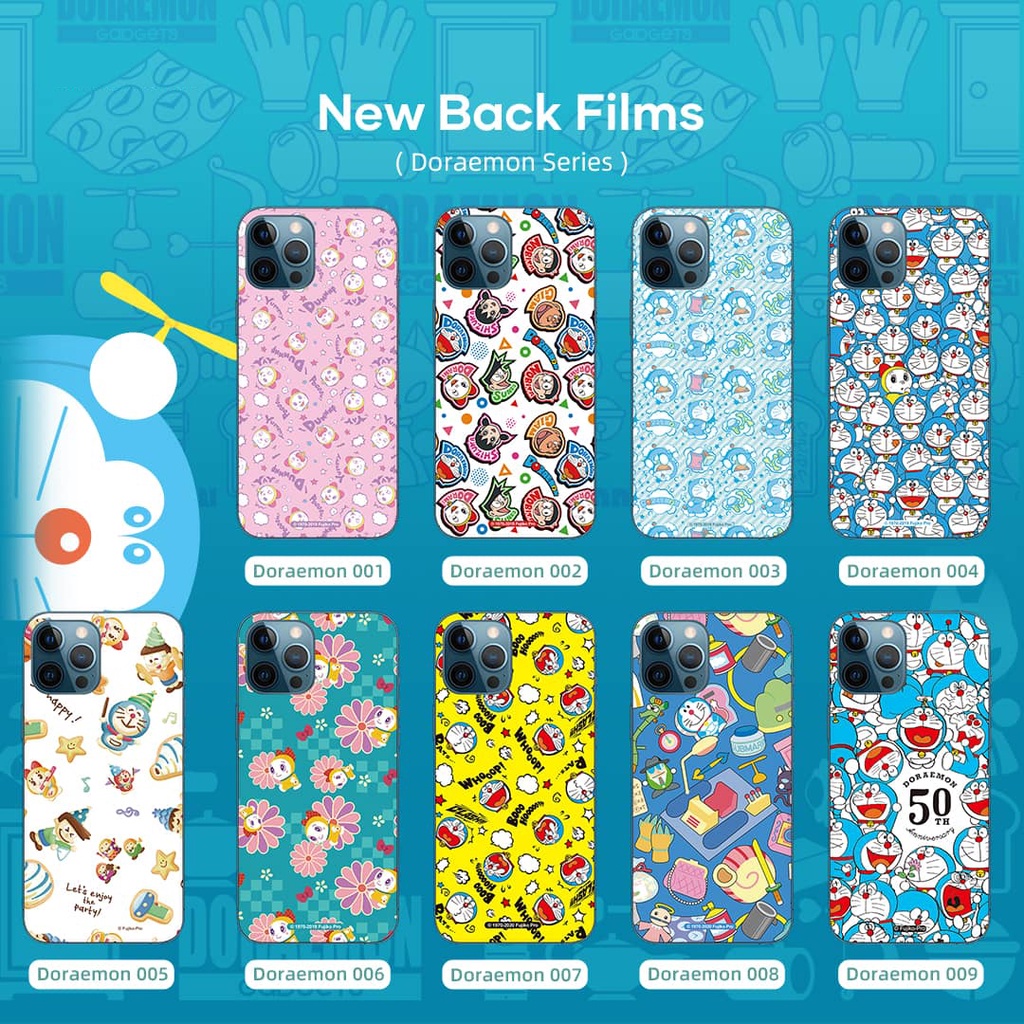 Doreamon Back-Film Protector ( Inbox us for phone model ) | Shopee Malaysia