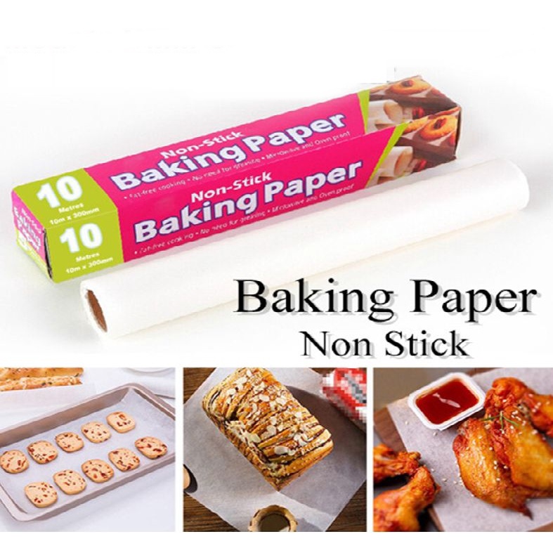 Non Stick Baking Paper Parchment Paper Kertas Minyak by Azim