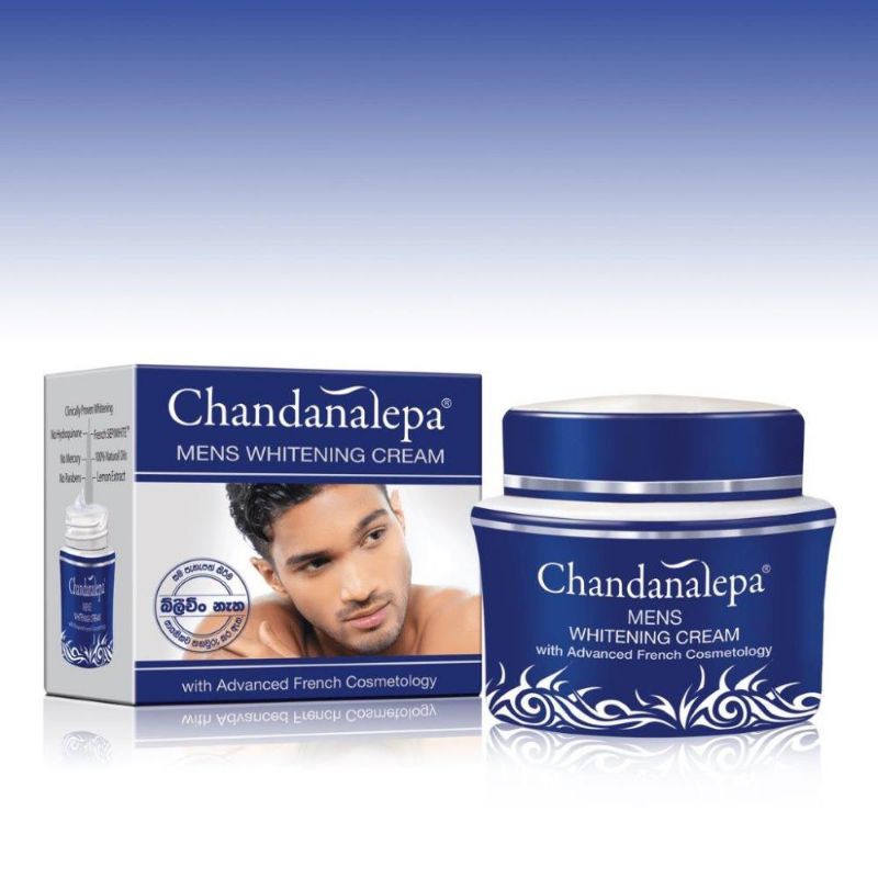 Chandanalepa Mens Whitening Cream Ayurvedic Ayurveda Ceylon Sri Lanka