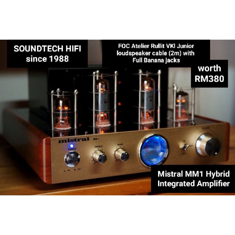 Mistral MM-1B Steroe Tube deals Amplifier