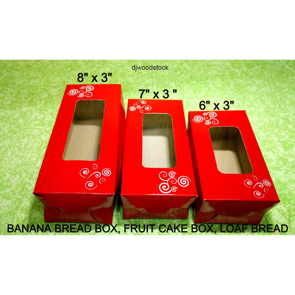 Fruit Cake Box by 10's ( size 6 7 8 ) Shopee Malaysia