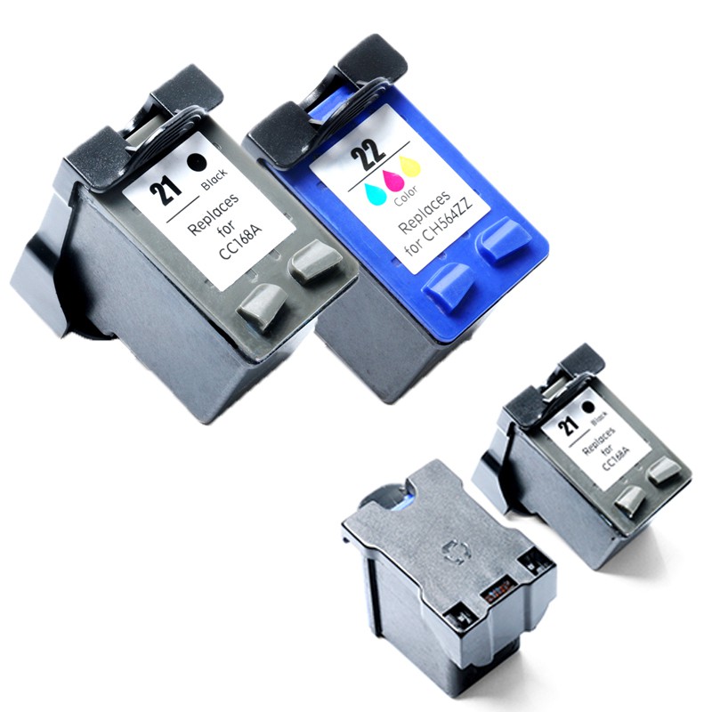 21/22 Colour/Black Inkjet Ink Cartridge For HP Printer F2100 F2180