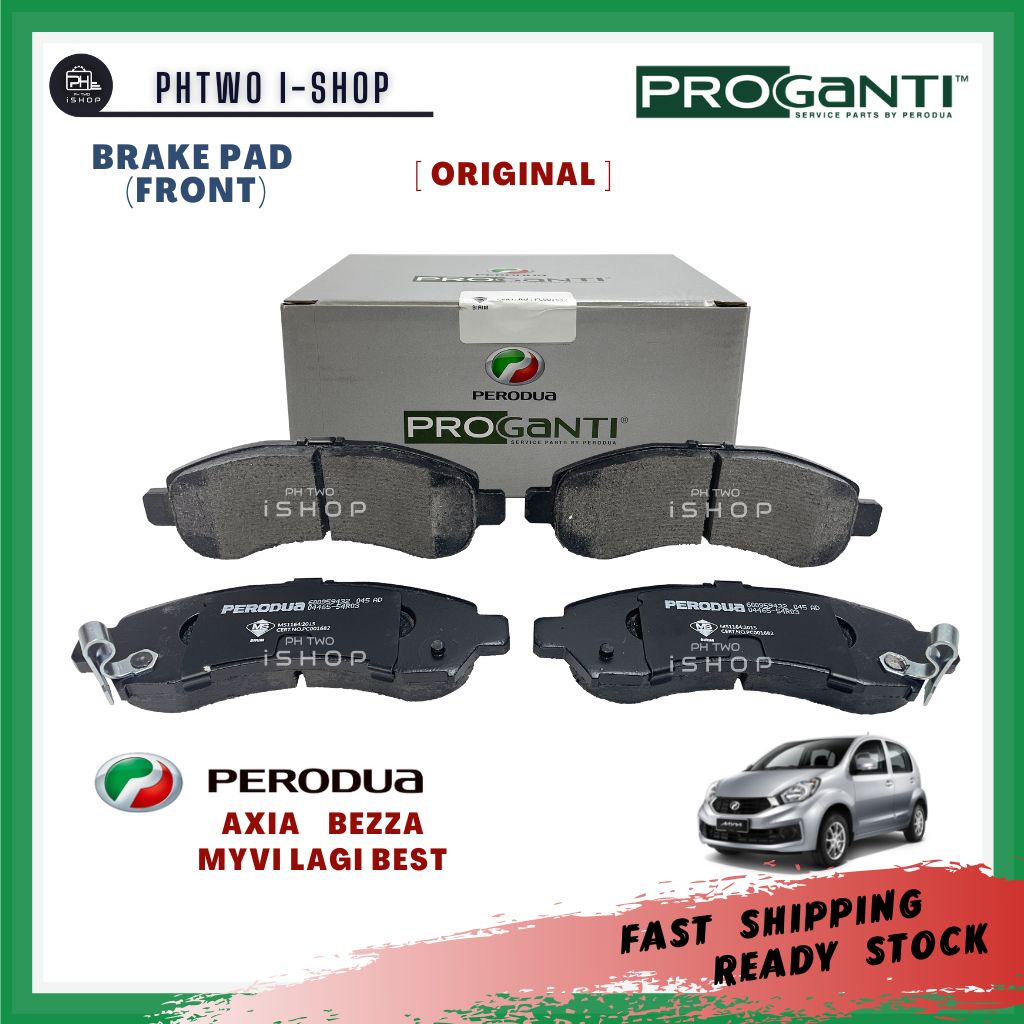 Brake Pad Original Front Perodua Axia Bezza Myvi Lagi Best Y Y Proganti R