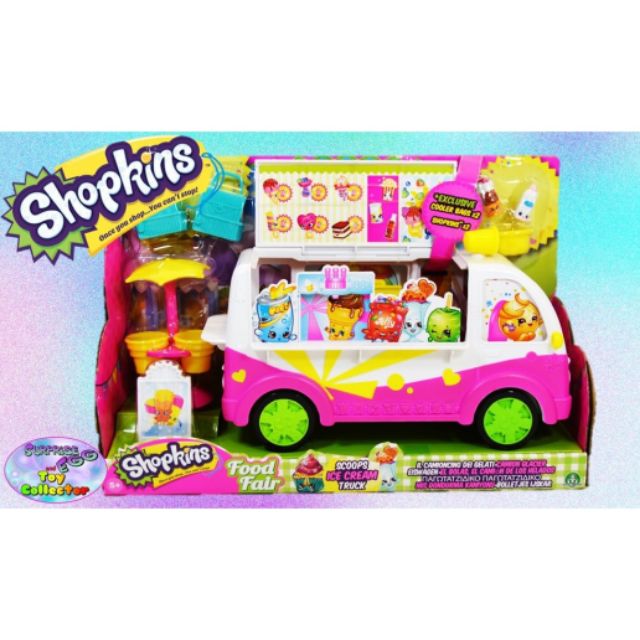 Shopkins Series 3 Scoops IceCream Truck 56035 Shopee Malaysia