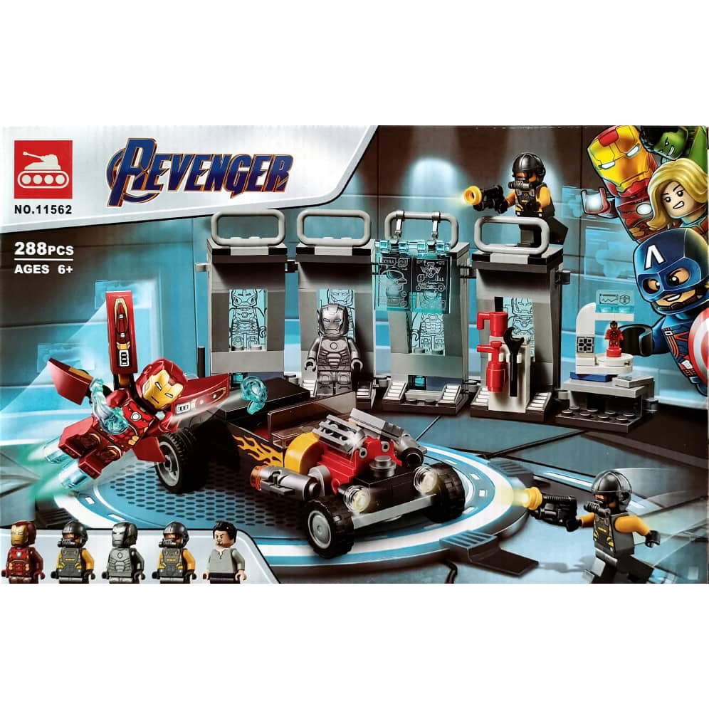 AVENGERS IRON MAN ARMOURY 76167 LEGOE COMPATIBLE BUILDING BLOCK BRICK ...