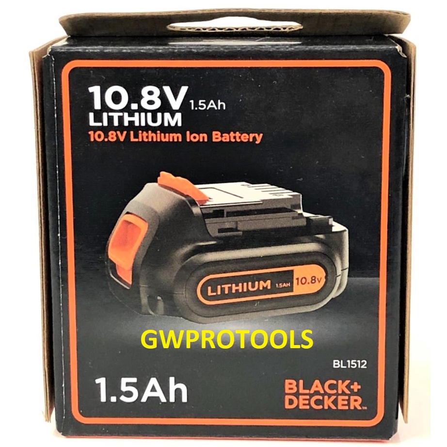 BL1512 BLACK DECKER 10.8V 1.5AH LI ION BATTERY Shopee Malaysia