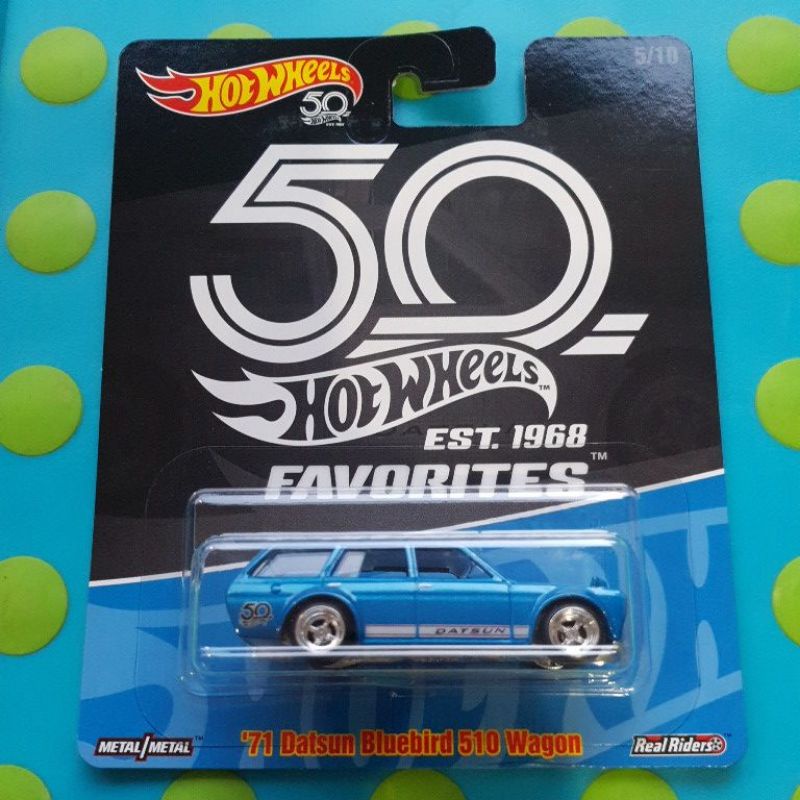 Hot wheels datsun 2024 510 wagon 50th