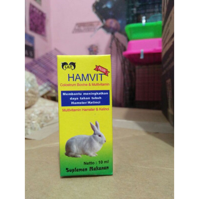 Hamster Vitamin / Rabbit Vitamin / Hamvit / Animal Vitamin / Vitamin Shopee Malaysia