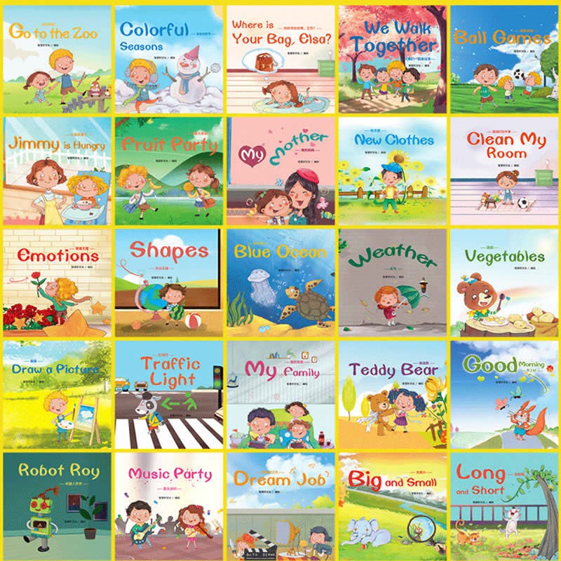 *RANDOM* Story Book English 60 Books BedTime Story Telling Early ...