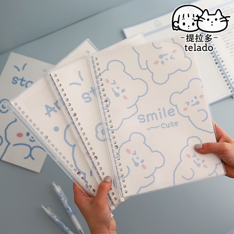 Telado Cute Rabbit B5 Looseleaf Notebook Cute Coil Notebook Notebook