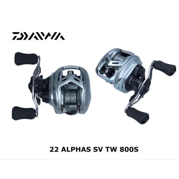 Daiwa Alphas SV TW 800 Bait Casting Reel Made in Thailand | Shopee