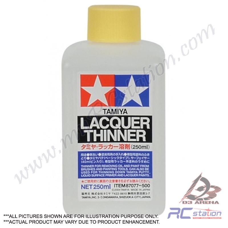 Tamiya Lacquer Thinner 250Ml #87077 Tamiya Lacquer Thinner 250Ml #87077