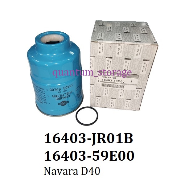 Nissan Diesel Fuel Filter 16403JR01B 59E00 Navara D40 Shopee Malaysia