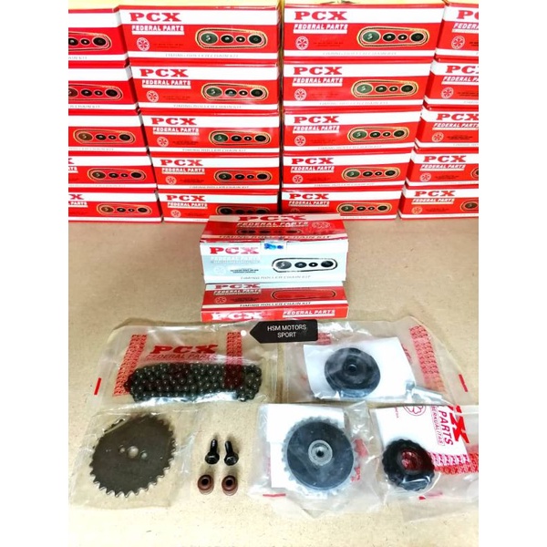 HONDA TIMING CHAIN SET FULL SET WITH 1 BOX EX5 HIGH POWER/ EX5 DREAM