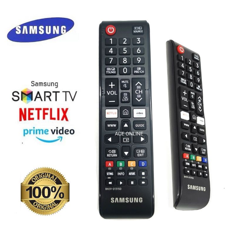 Original Samsung 4K Smart TV Remote Control BN59-01315D Compatible With ...