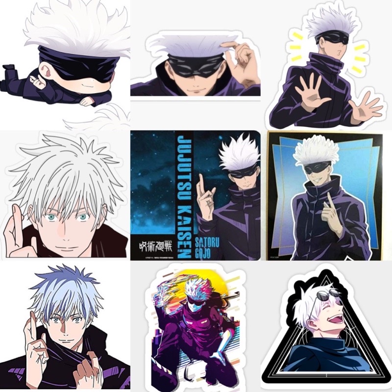 Jujutsu Kaisen anime Sticker/ gojo Satoru Sticker photo peel-and-stick ...