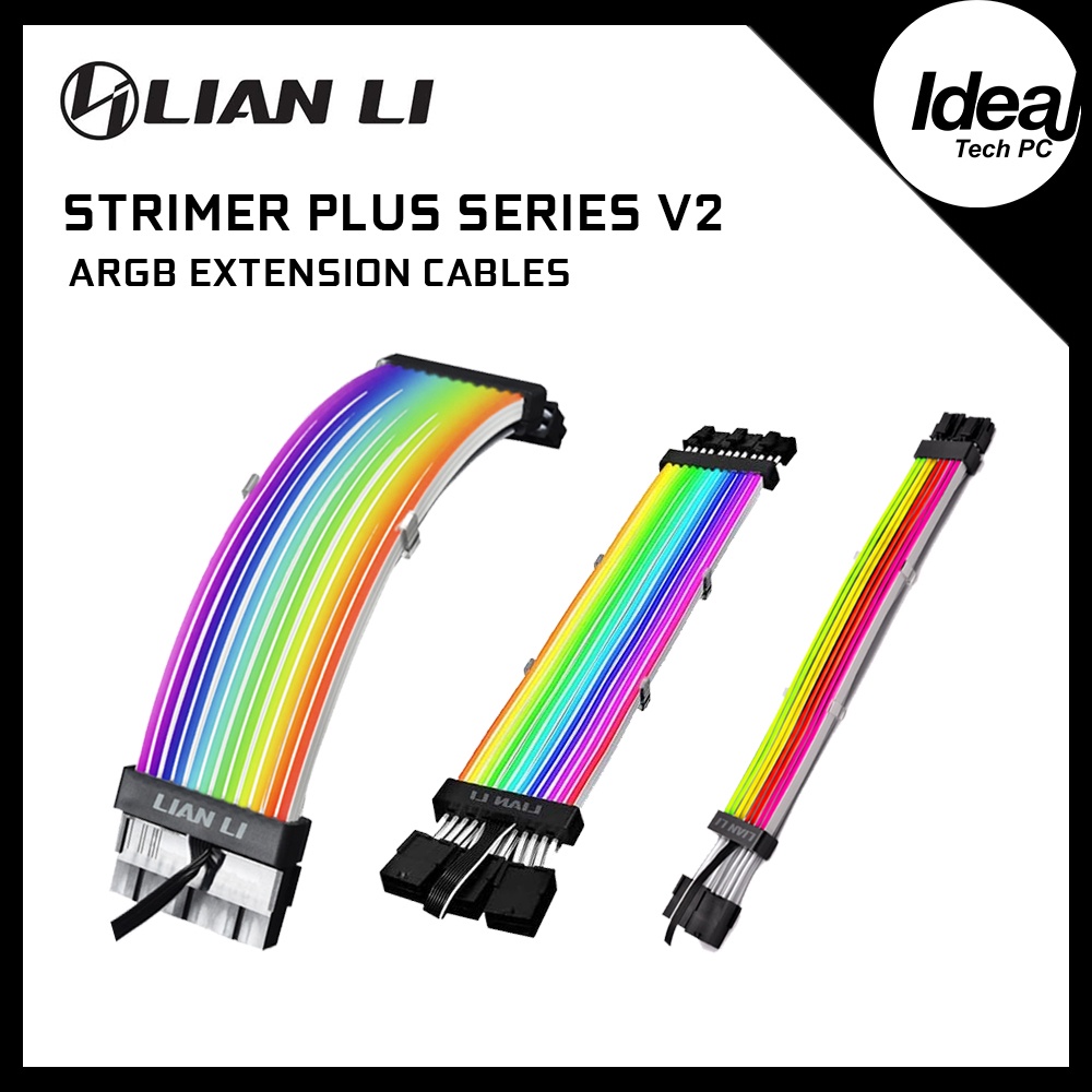 Lian Li Strimer Plus Series V2 | ARGB Extension Cables | Shopee Malaysia